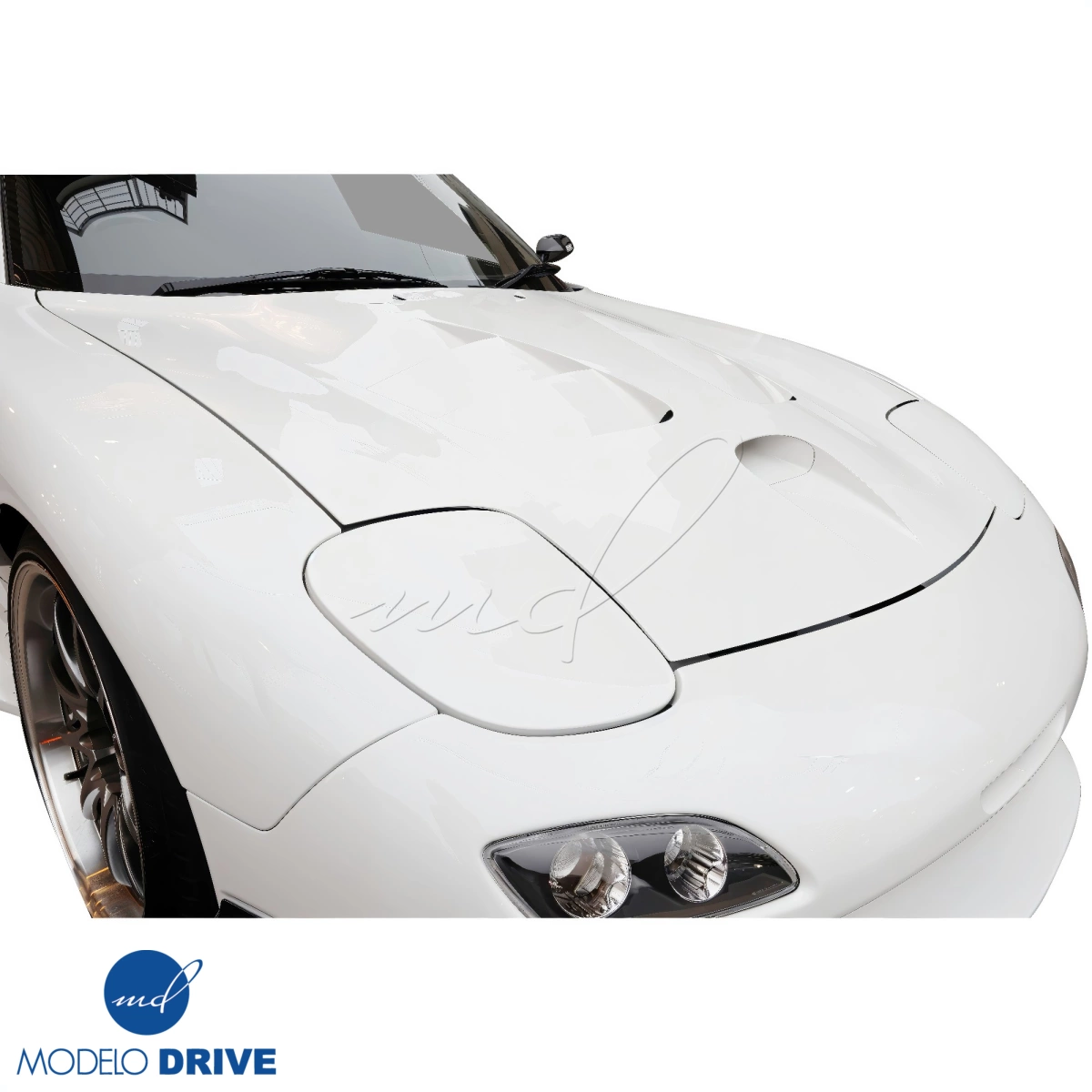 Modify your Mazda RX-7 1993 with our Exterior/Hoods - 3