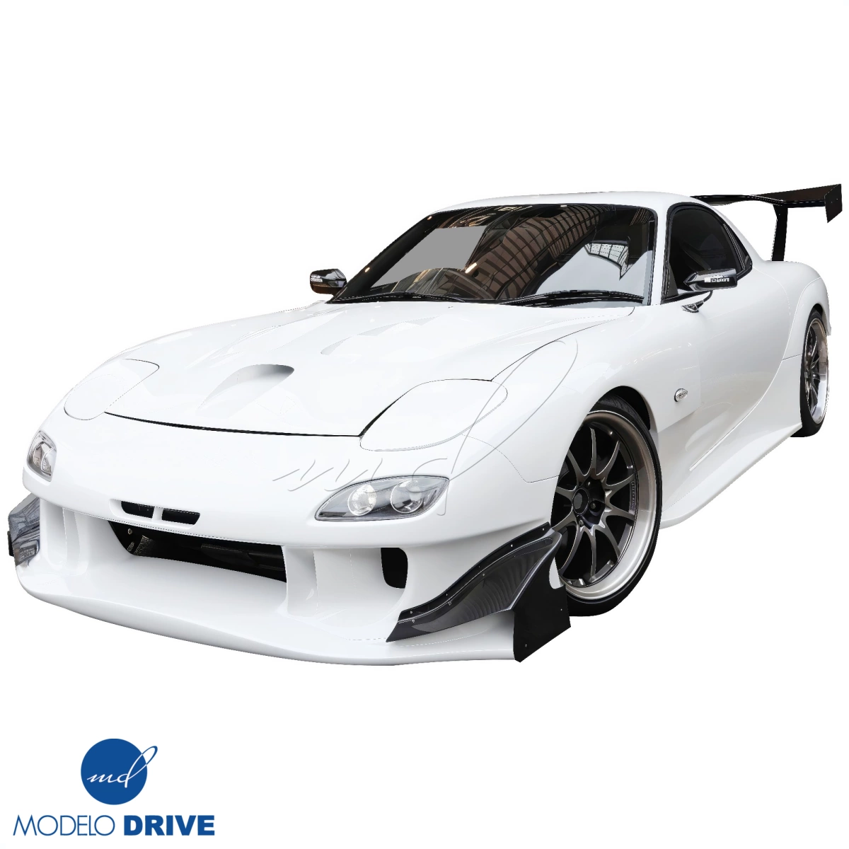 Modify your Mazda RX-7 1993 with our Exterior/Hoods - 6