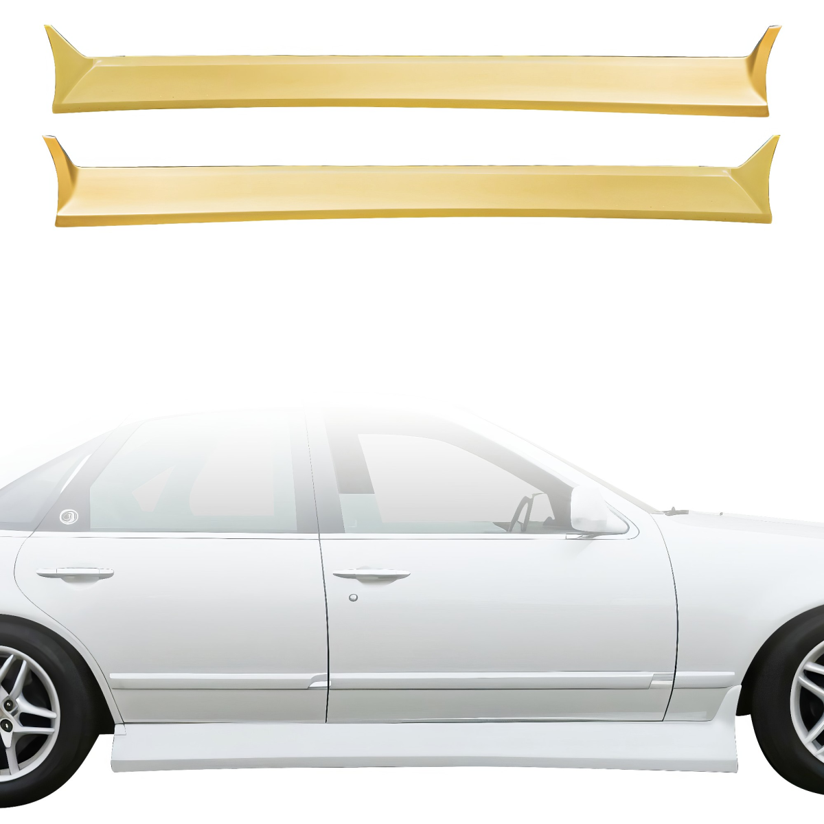 Modify your Nissan Cefiro 1988 with our Exterior/Side Skirts - 