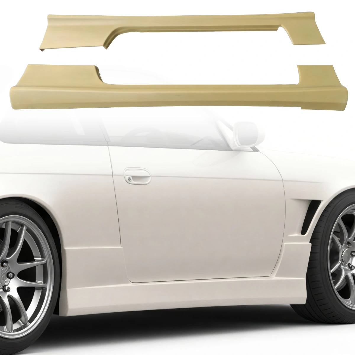 Modify your Nissan 240SX 1995 with our Exterior/Side Skirts - 1