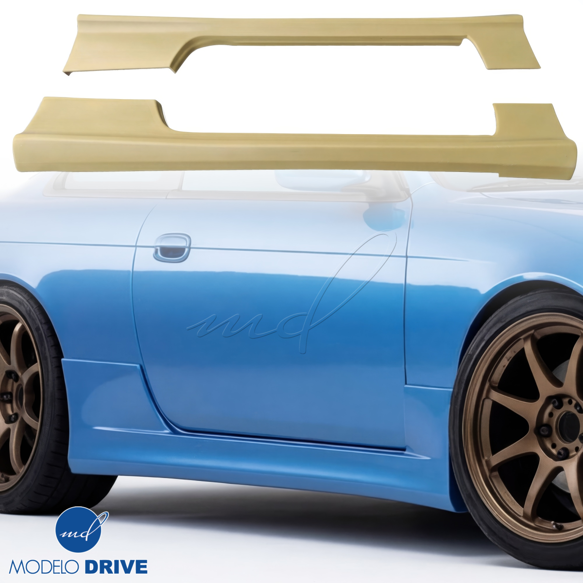Modify your Nissan 240SX 1995 with our Exterior/Side Skirts - 