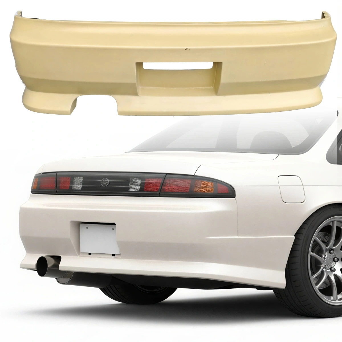 Modify your Nissan 240SX 1995 with our Exterior/Rear Bumpers - 1