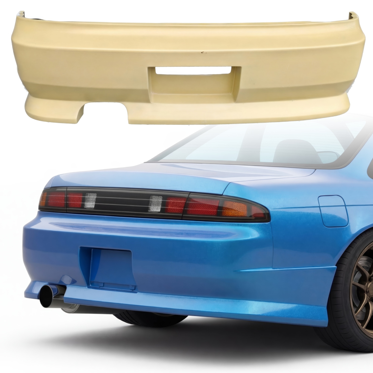 Modify your Nissan 240SX 1995 with our Exterior/Rear Bumpers -
