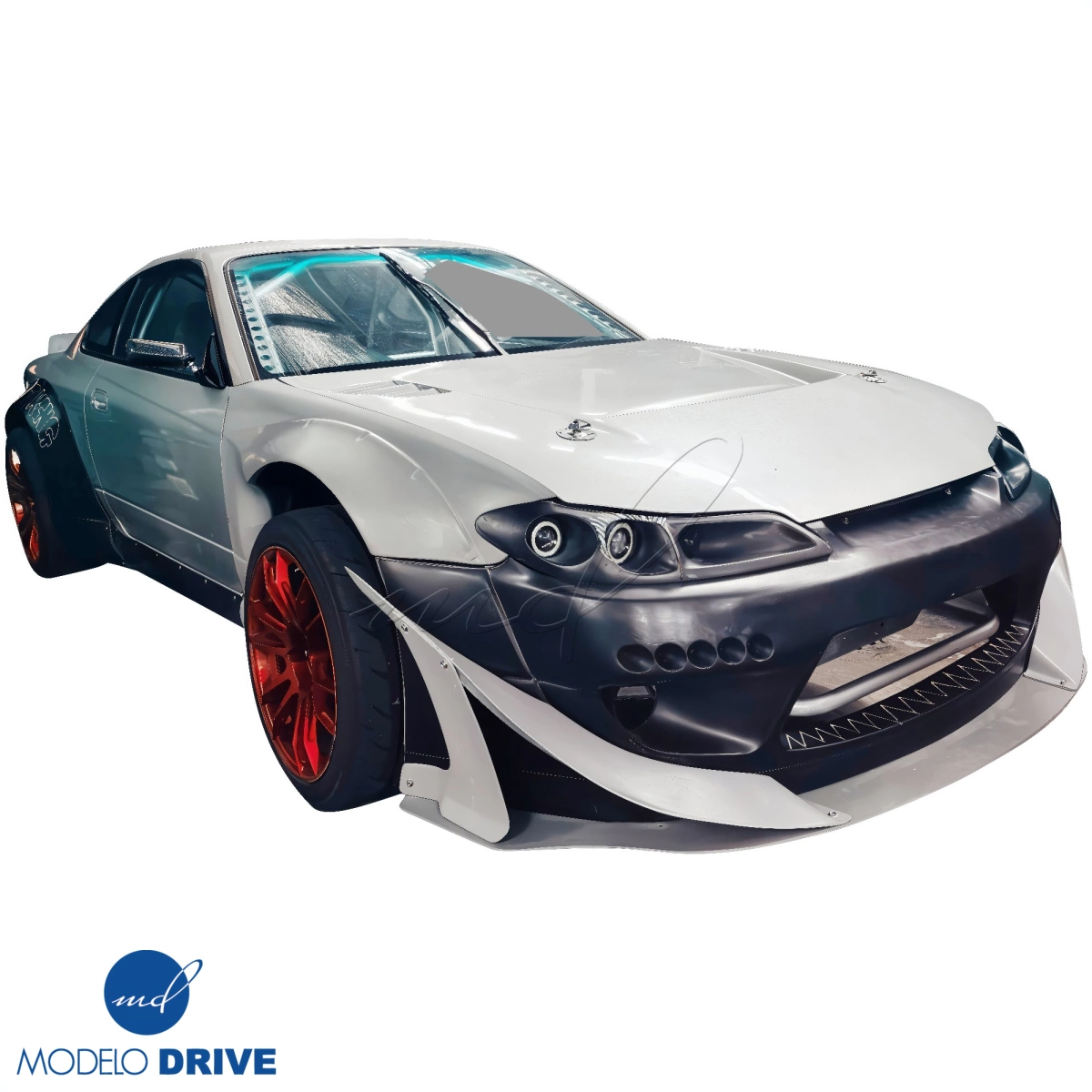 Modify your Nissan Silvia 1999 with our Exterior/Hoods - 8