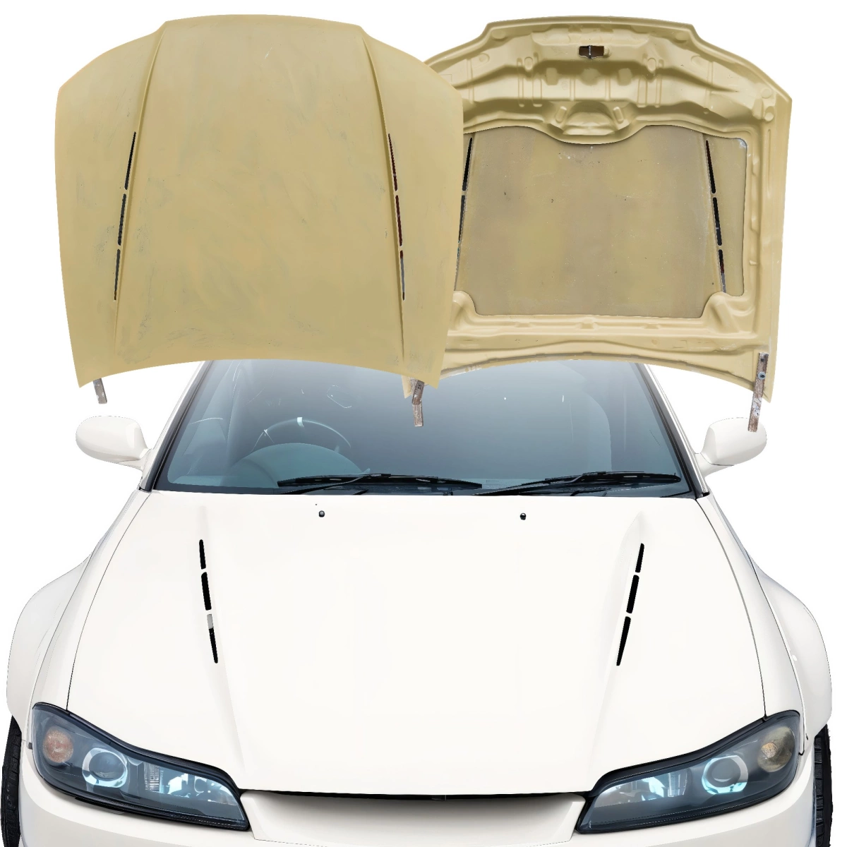Modify your Nissan Silvia 1999 with our Exterior/Hoods - 1