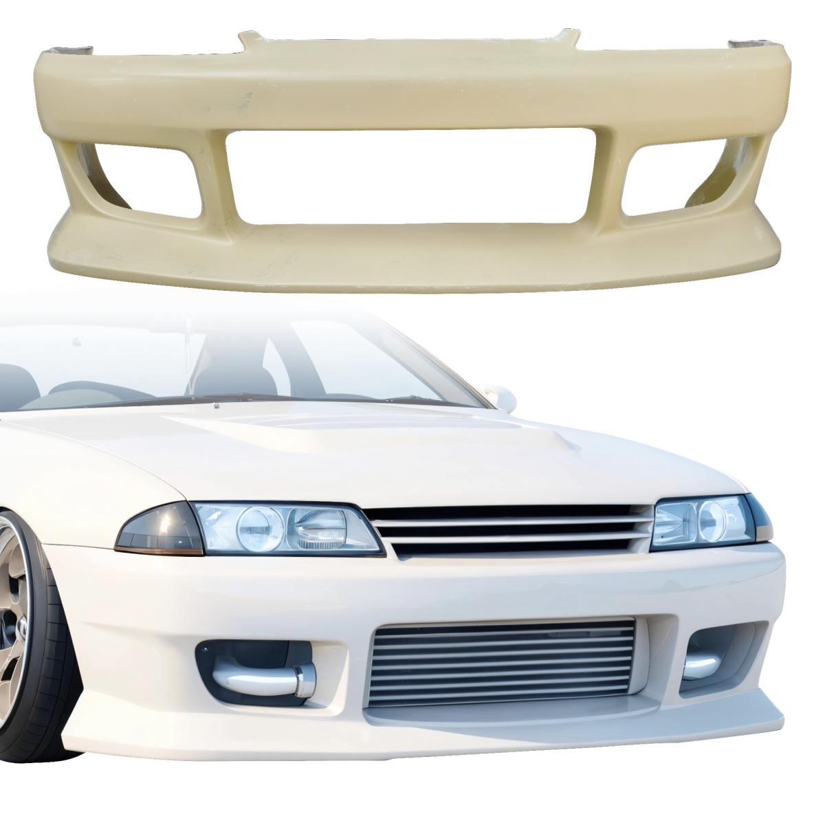 Modify your Nissan Skyline (R32) GTS 1990 with our Exterior/Front Bumpers - 