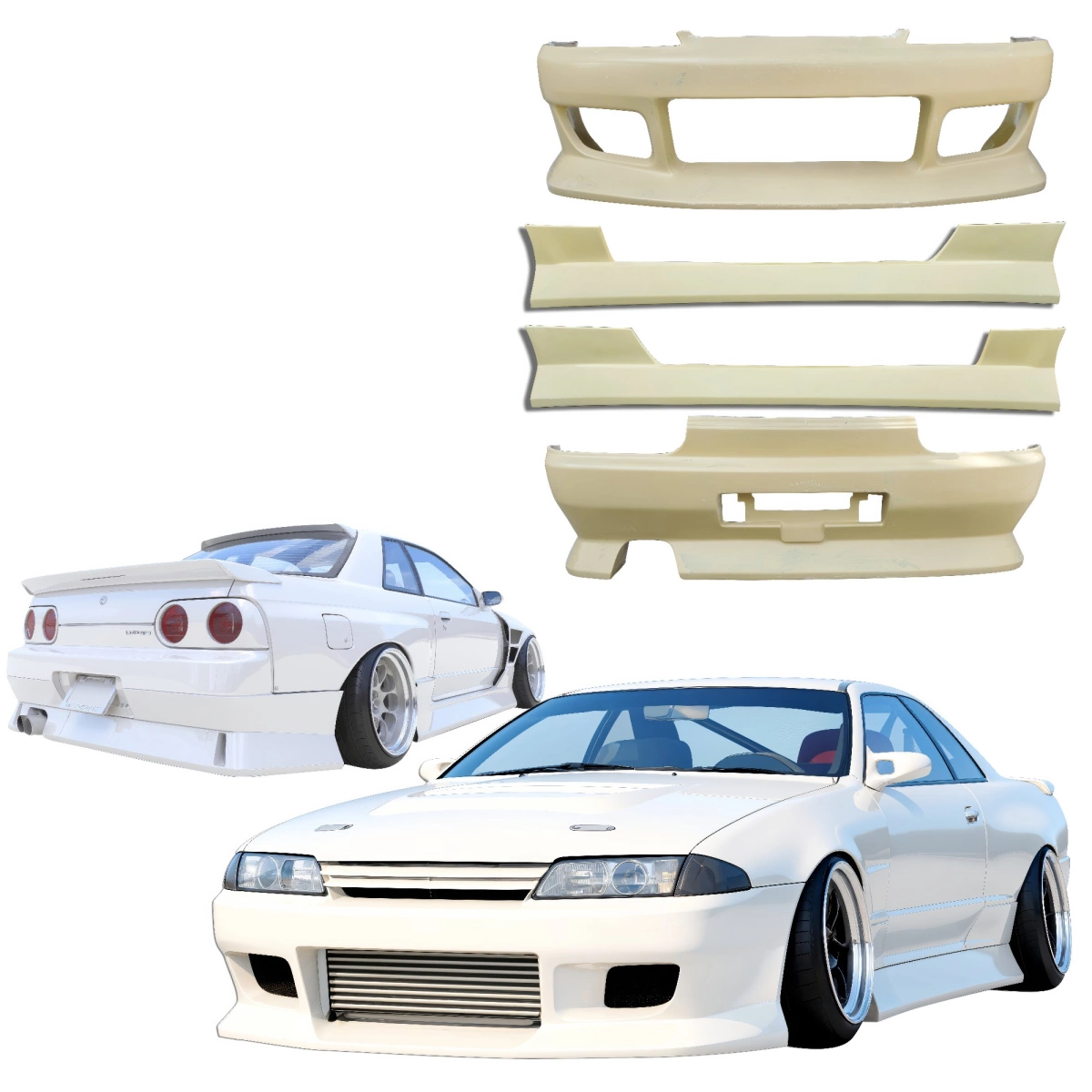 Modify your Nissan Skyline (R32) GTS 1990 with our Exterior/Complete Body Kits - 1