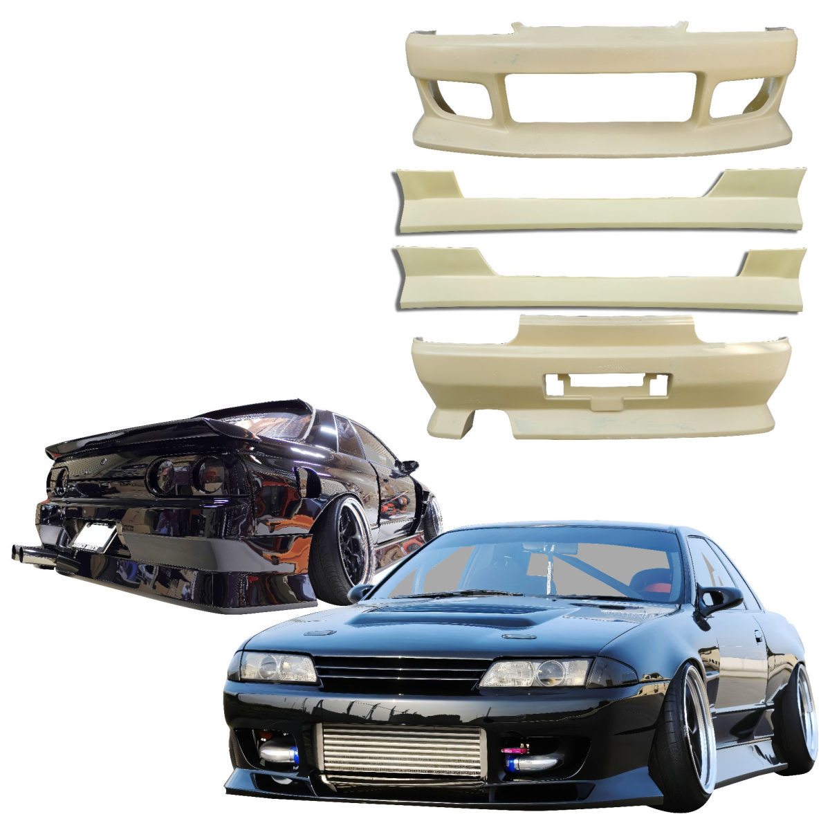 Modify your Nissan Skyline (R32) GTS 1990 with our Exterior/Complete Body Kits -