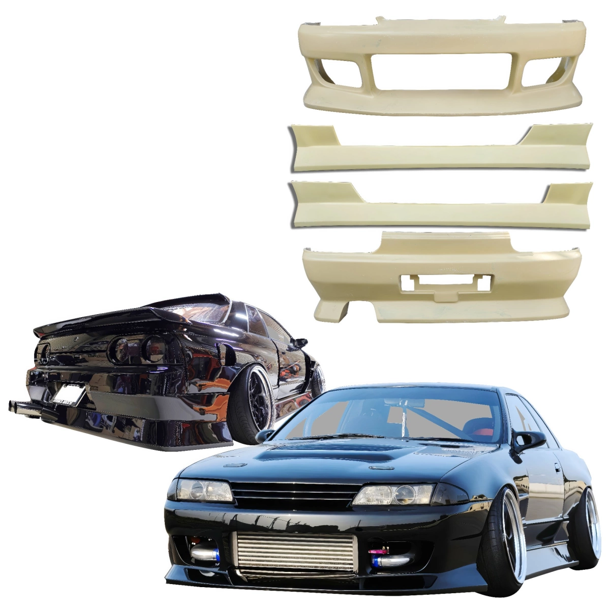 Modify your Nissan Skyline (R32) GTS 1990 with our Exterior/Complete Body Kits - 3
