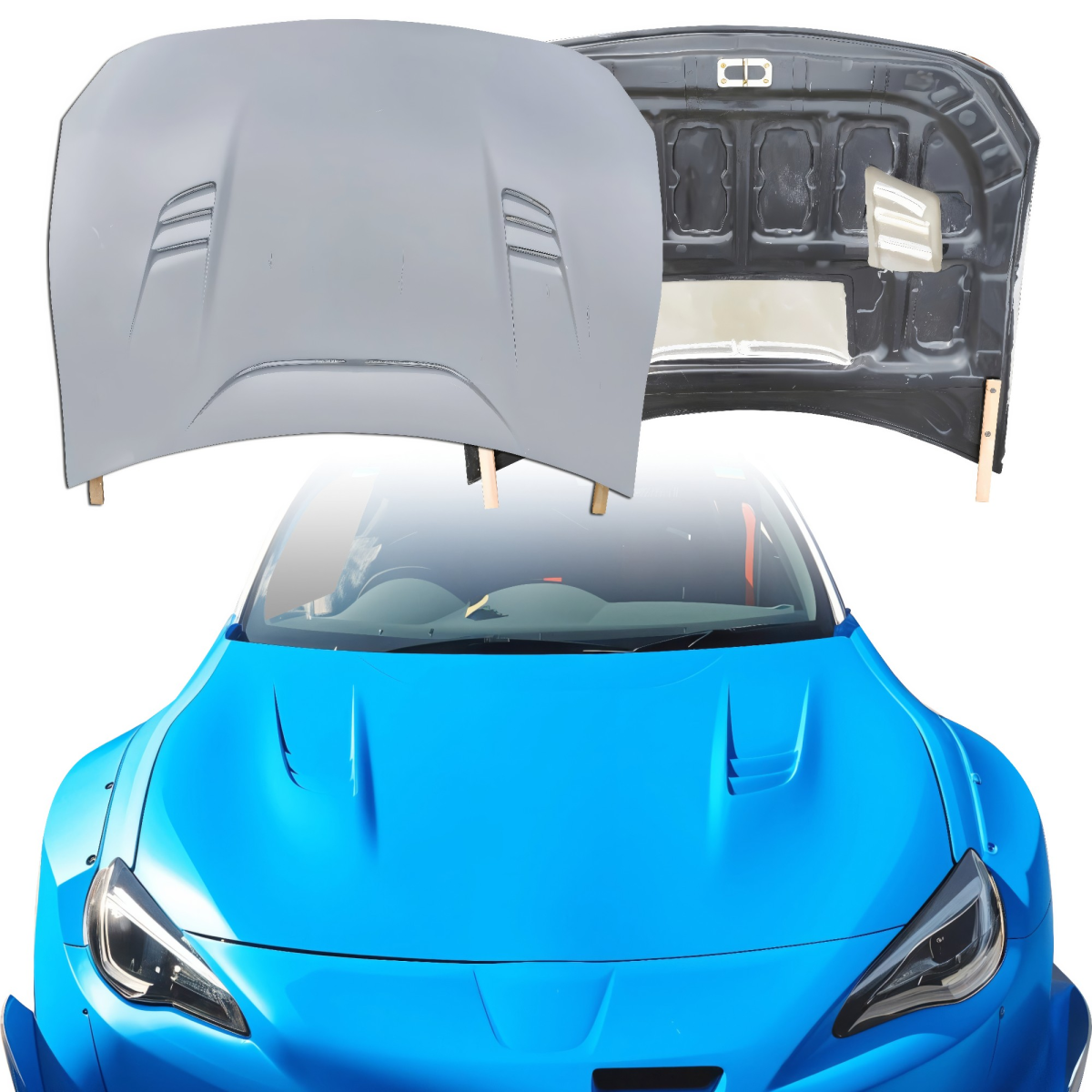 Modify your Subaru BRZ 2013 with our Exterior/Hoods -
