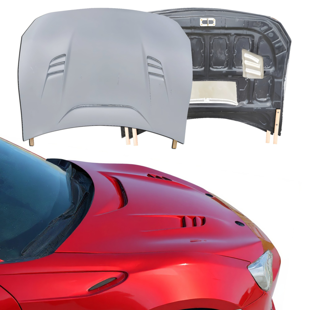 Modify your Subaru BRZ 2013 with our Exterior/Hoods -