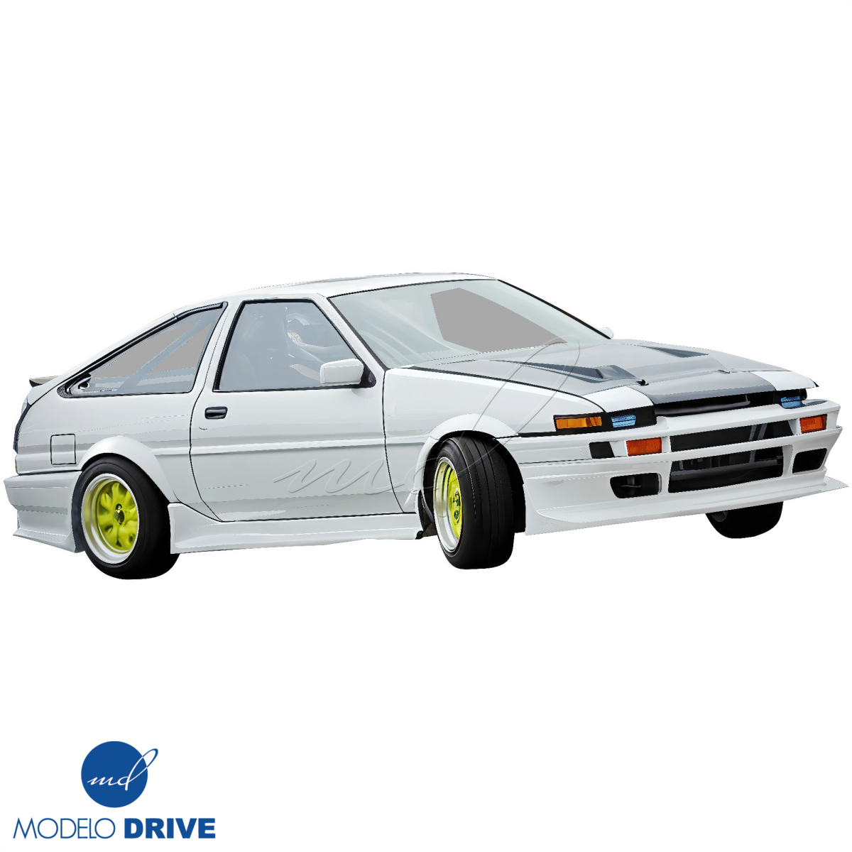 Modify your Toyota Corolla 1984 with our Exterior/Front Bumpers - 