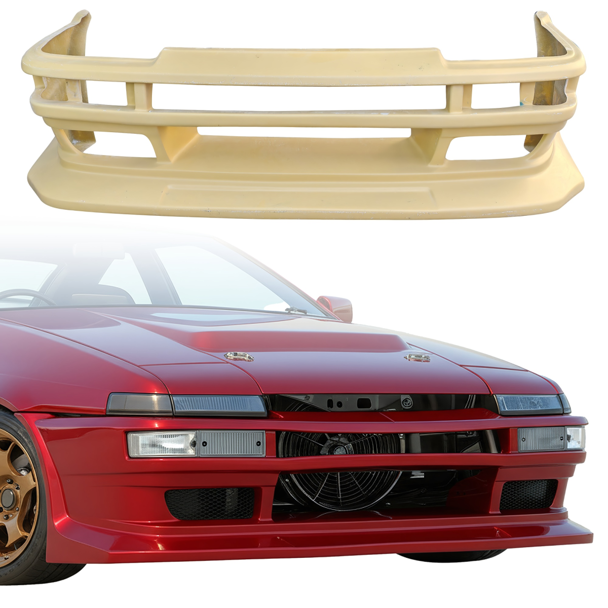 Modify your Toyota Corolla 1984 with our Exterior/Front Bumpers - 