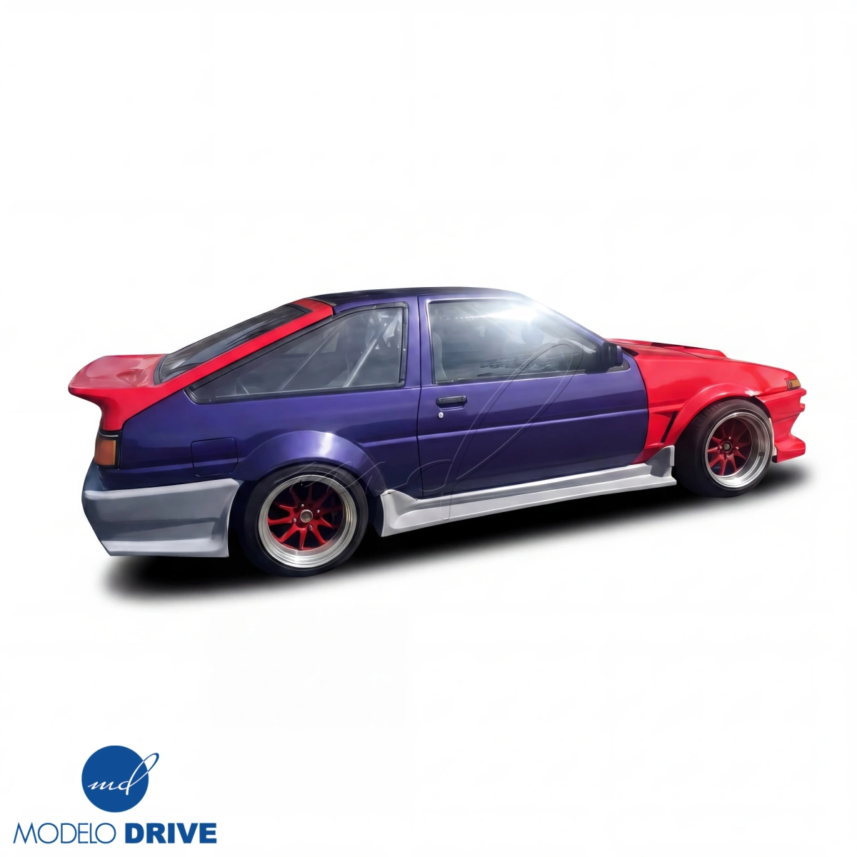 Modify your Toyota Corolla 1984 with our Exterior/Side Skirts - 9