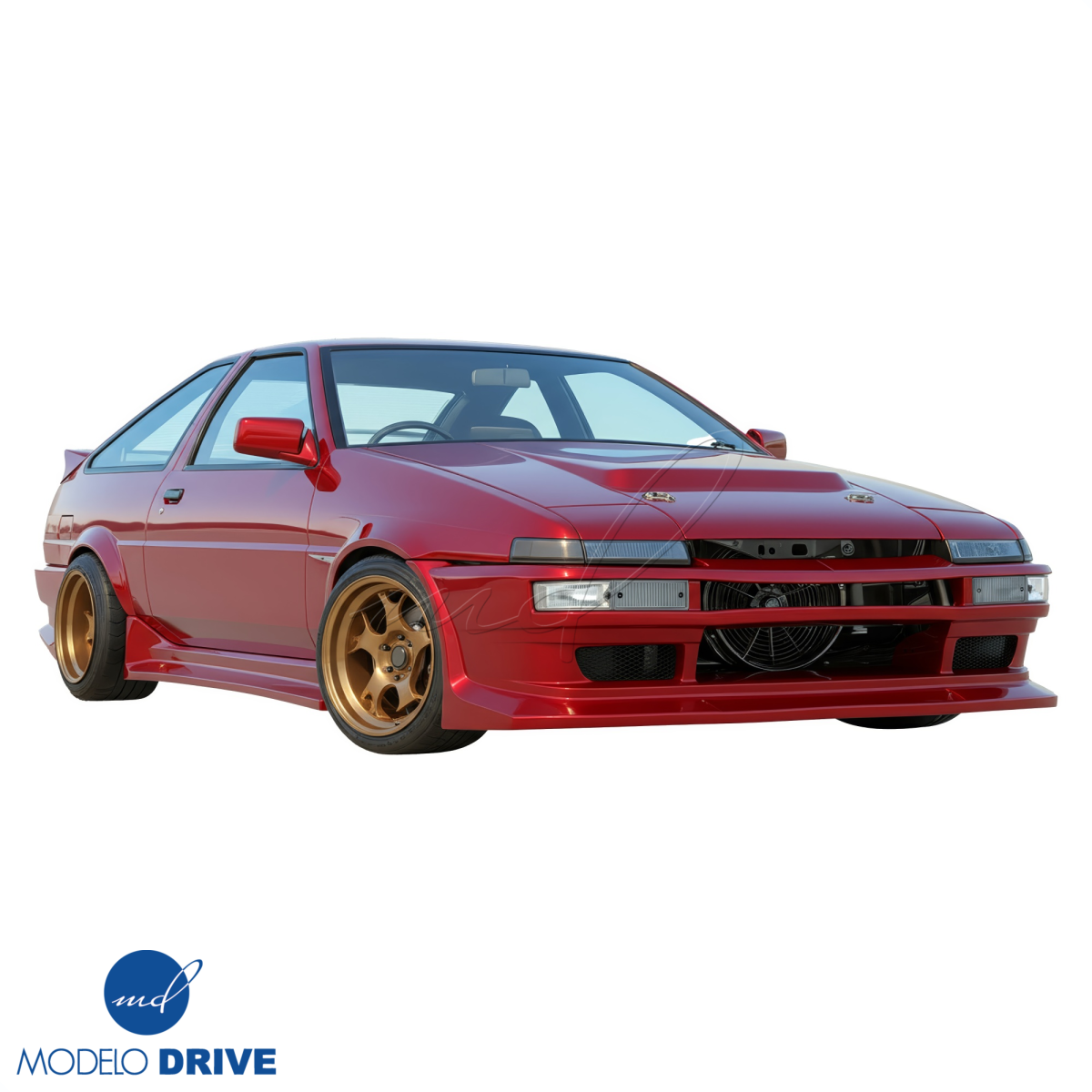 Modify your Toyota Corolla 1984 with our Exterior/Side Skirts - 