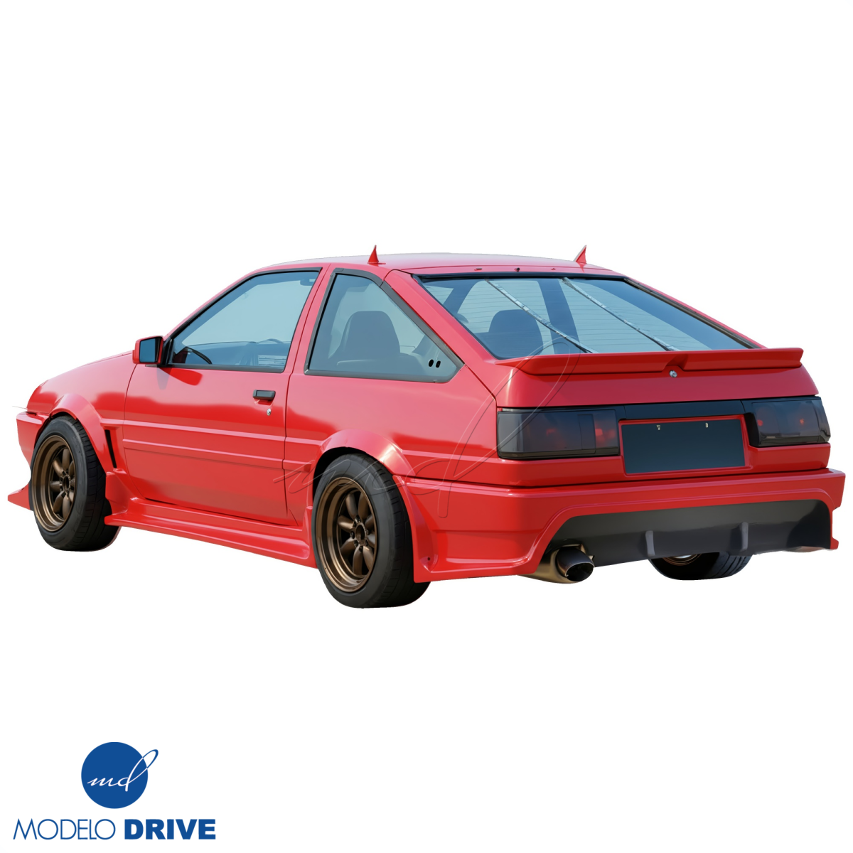 Modify your Toyota Corolla 1984 with our Exterior/Rear Bumpers -