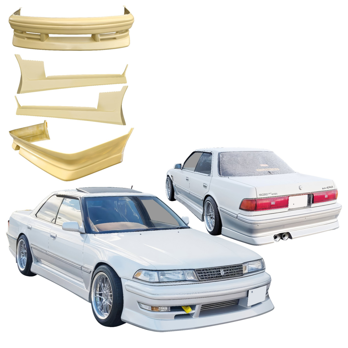Modify your Toyota Mark II 1988 with our Exterior/Complete Body Kits -