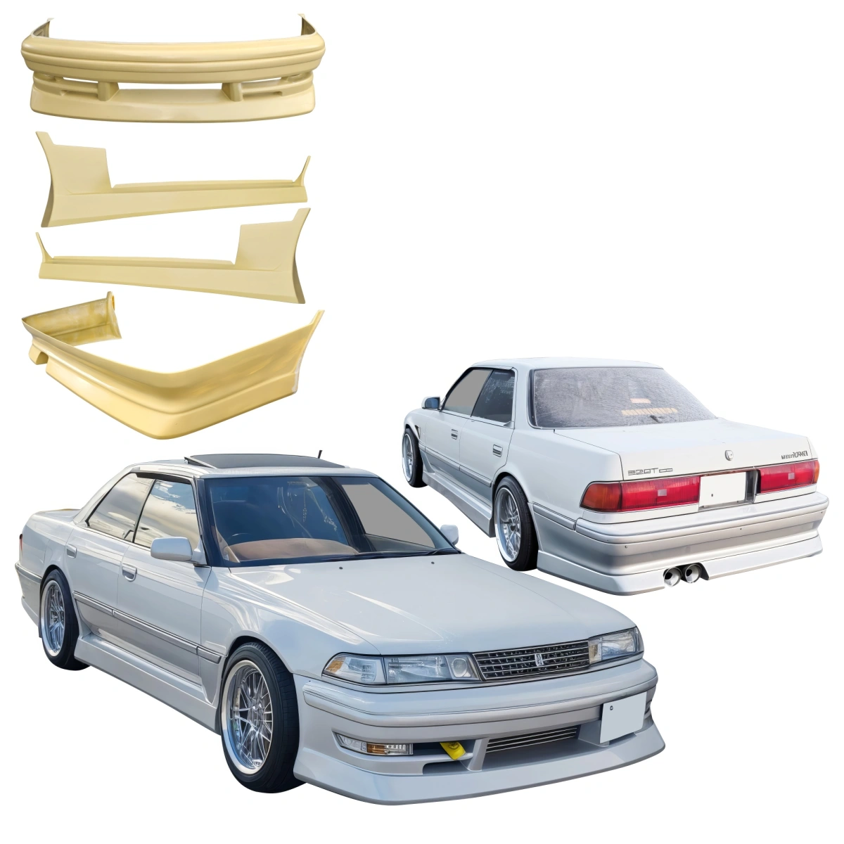 Modify your Toyota Mark II 1988 with our Exterior/Complete Body Kits - 1