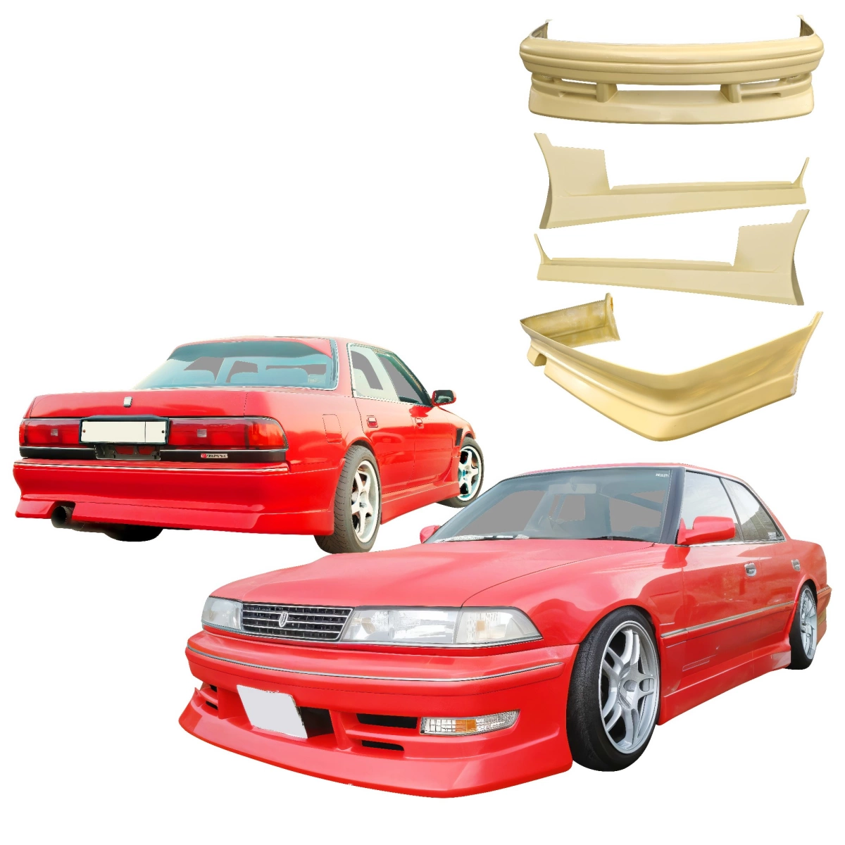 Modify your Toyota Mark II 1988 with our Exterior/Complete Body Kits - 2