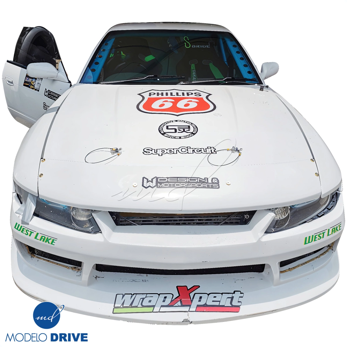 Modify your Nissan Silvia 1989 with our Exterior/Front Bumpers - 3