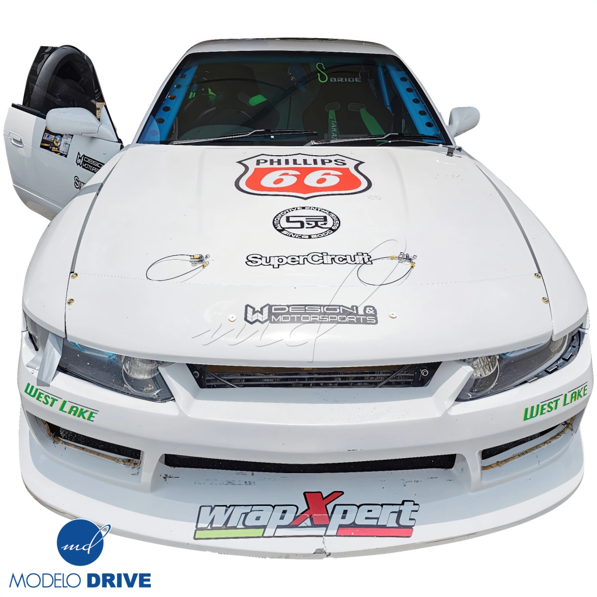 Modify your Nissan Silvia 1989 with our Exterior/Hoods - 5