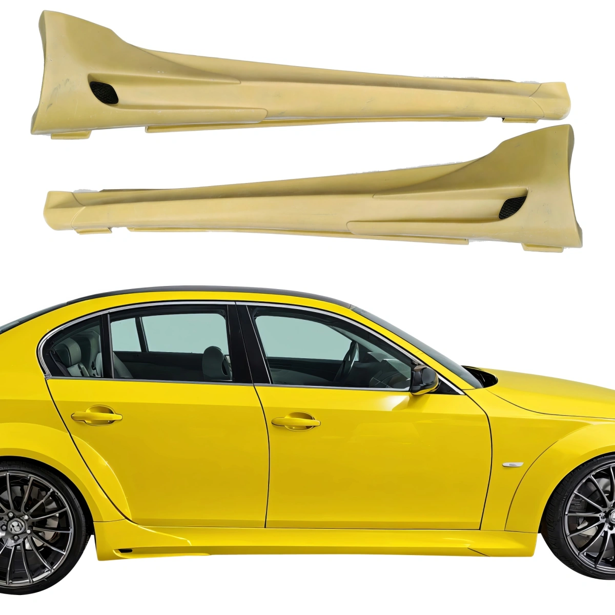 Modify your BMW 5-Series 2004 with our Exterior/Side Skirts - 5