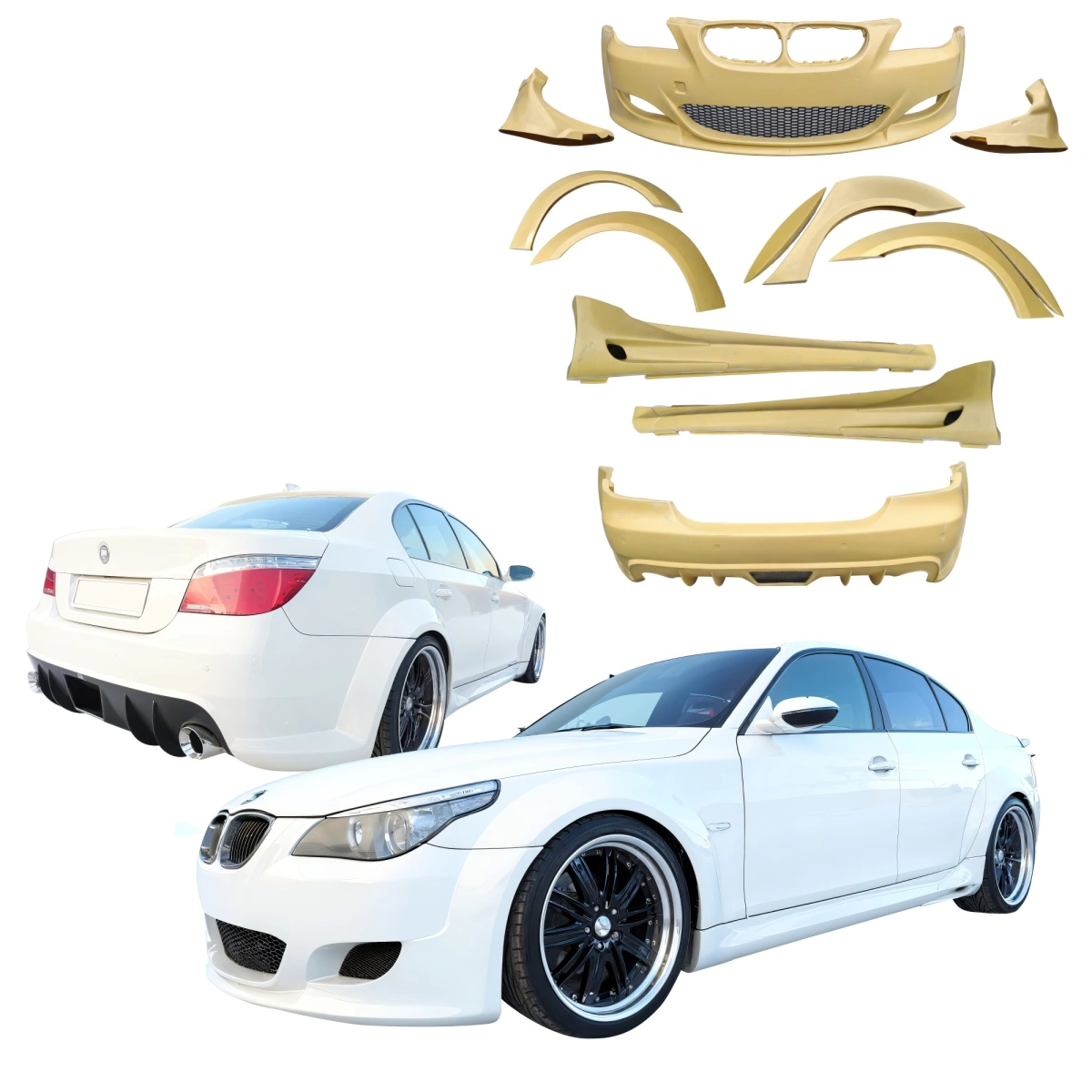 Modify your BMW 5-Series 2004 with our Exterior/Complete Body Kits - 1