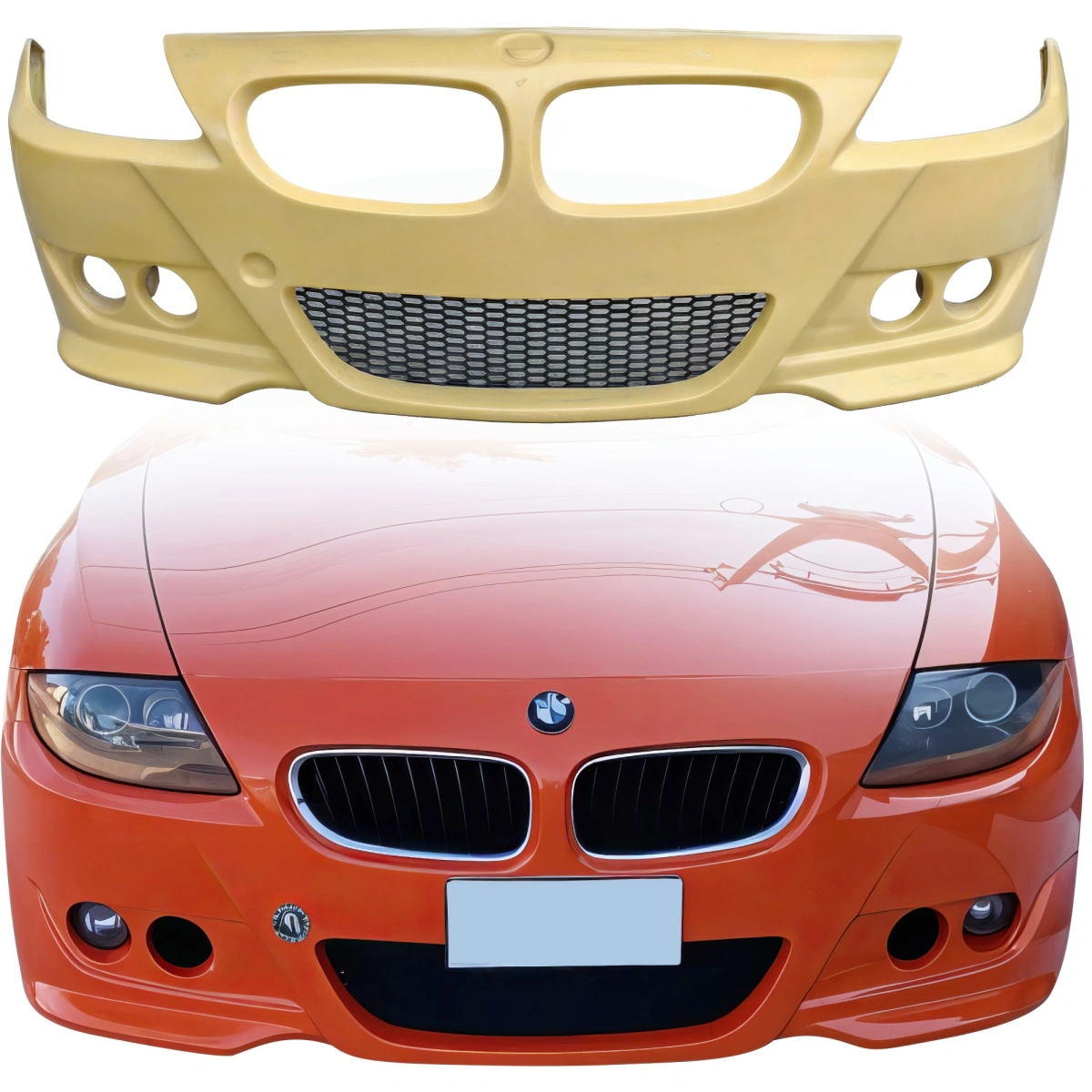 Modify your BMW Z4 2003 with our Exterior/Front Bumpers - 7
