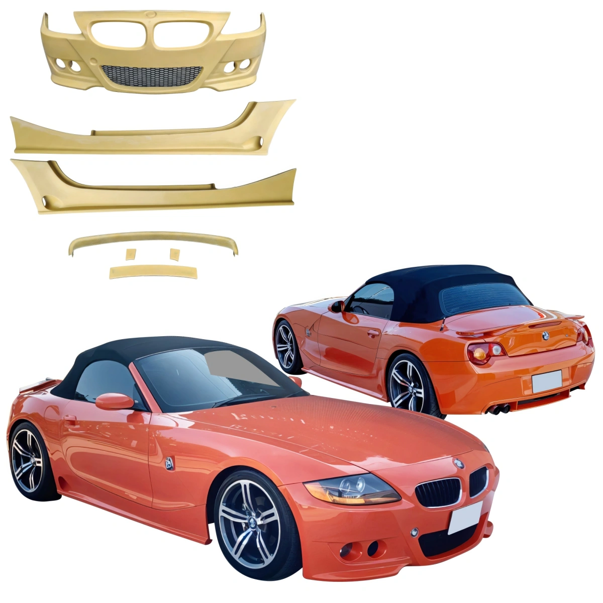 Modify your BMW Z4 2003 with our Exterior/Complete Body Kits - 3