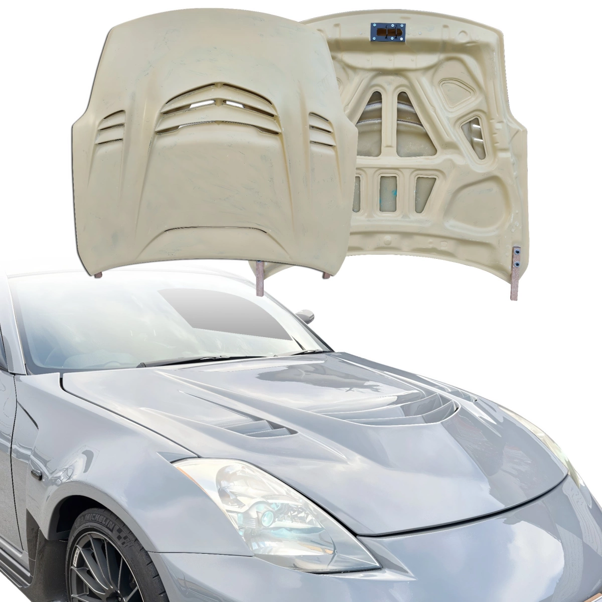 Modify your Nissan 350Z 2003 with our Exterior/Hoods - 20