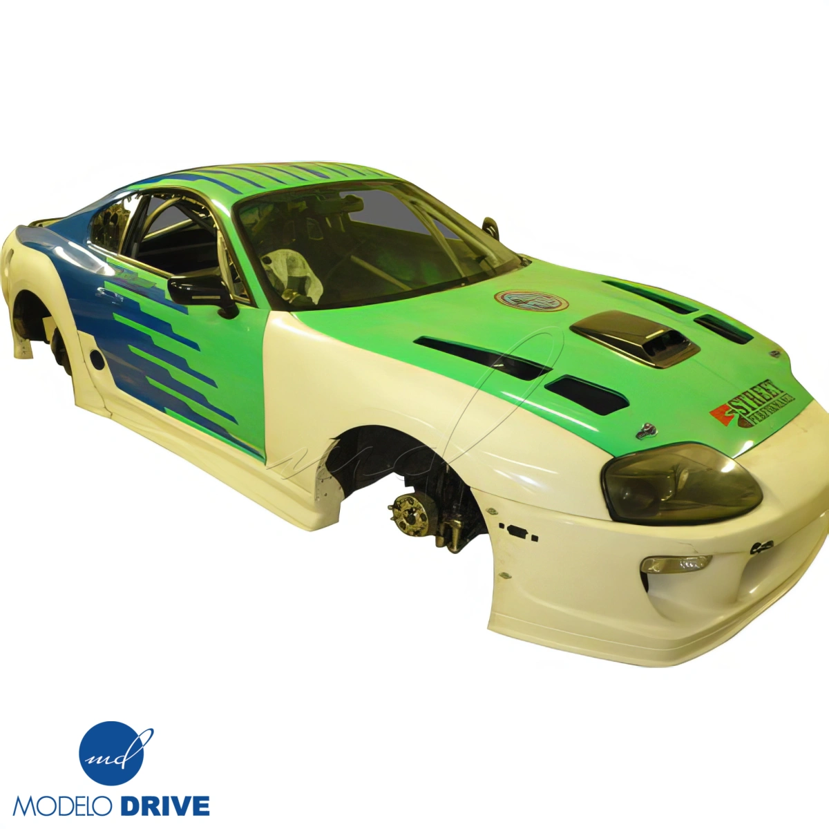 Modify your Toyota Supra 1993 with our Exterior/Front Bumpers - 14