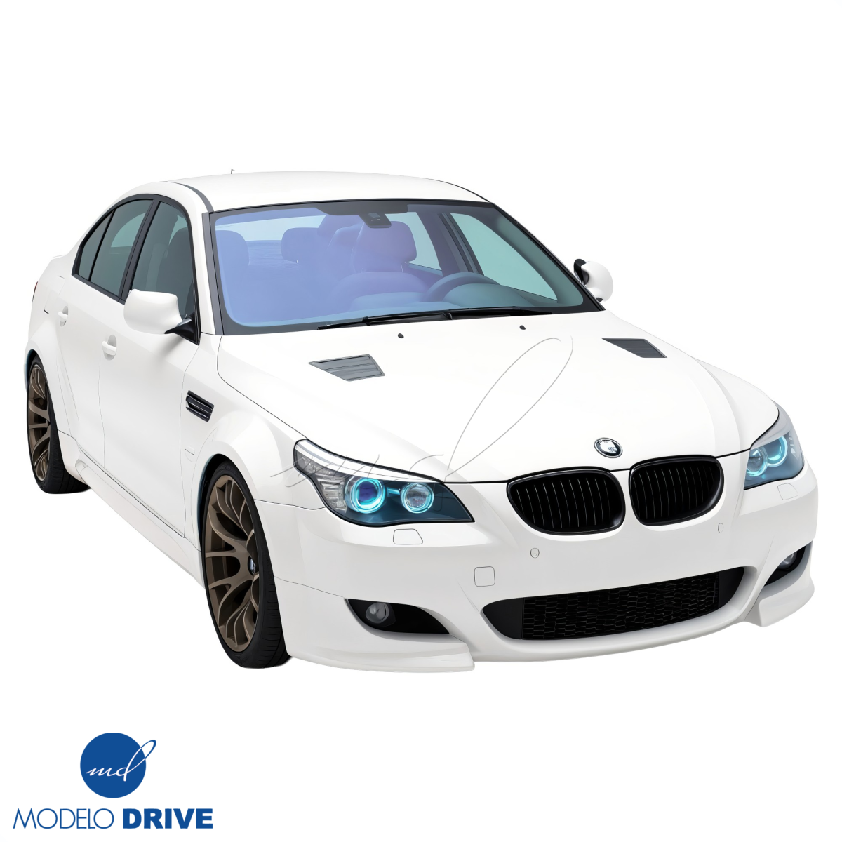 Modify your BMW 5-Series 2004 with our Exterior/Hoods - 