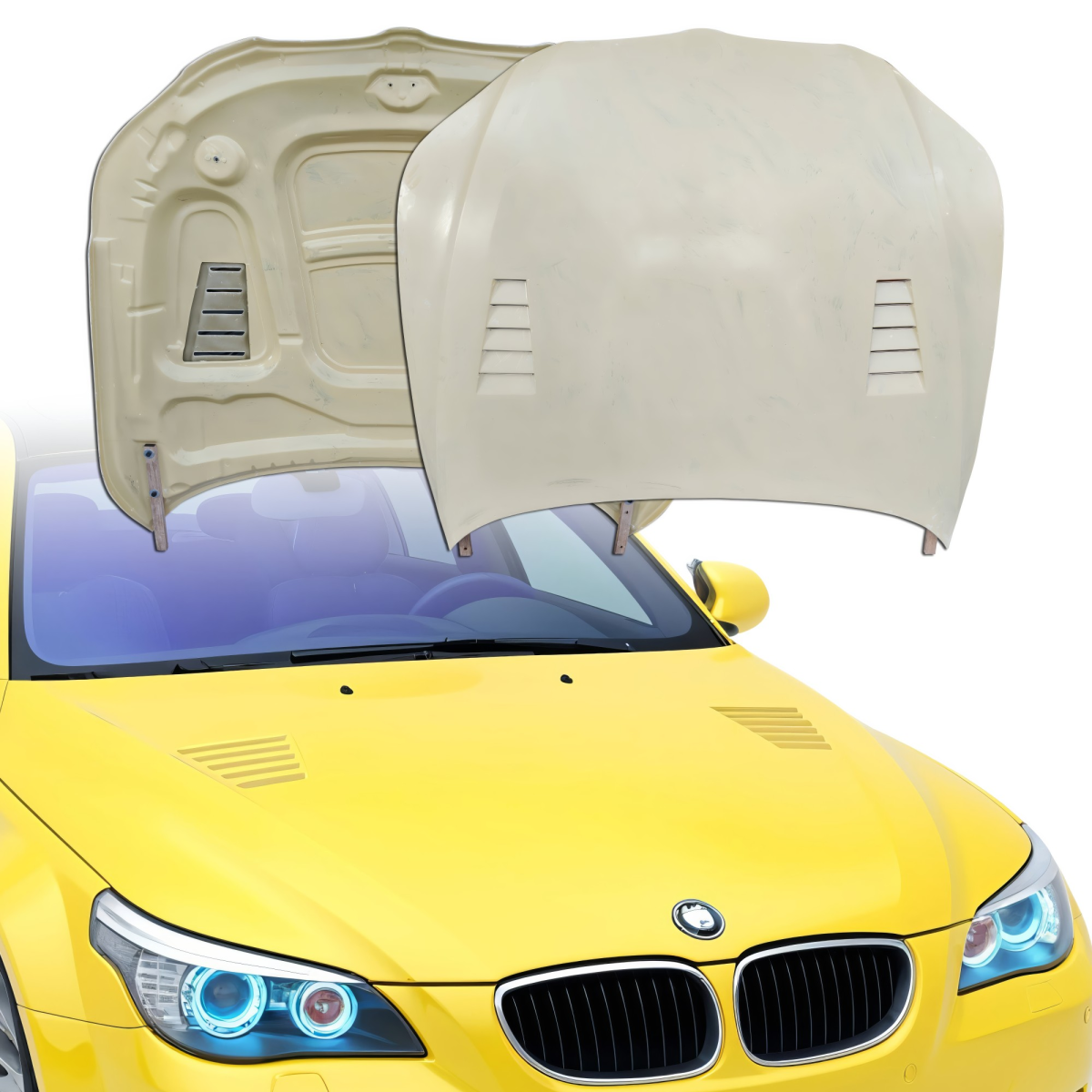 Modify your BMW 5-Series 2004 with our Exterior/Hoods - 