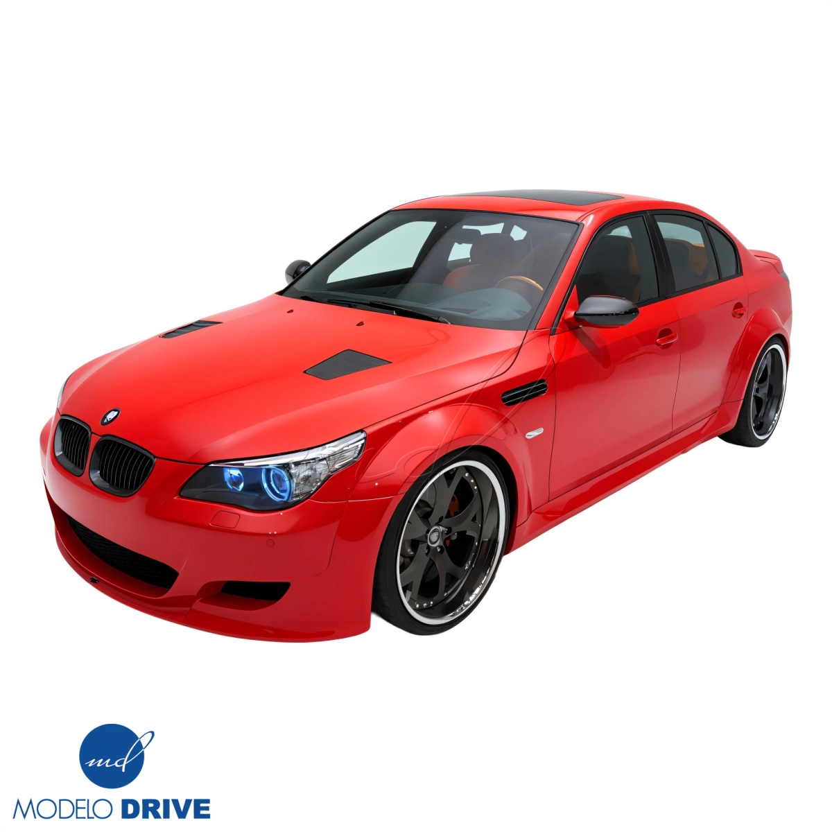 Modify your BMW 5-Series 2004 with our Exterior/Hoods - 12