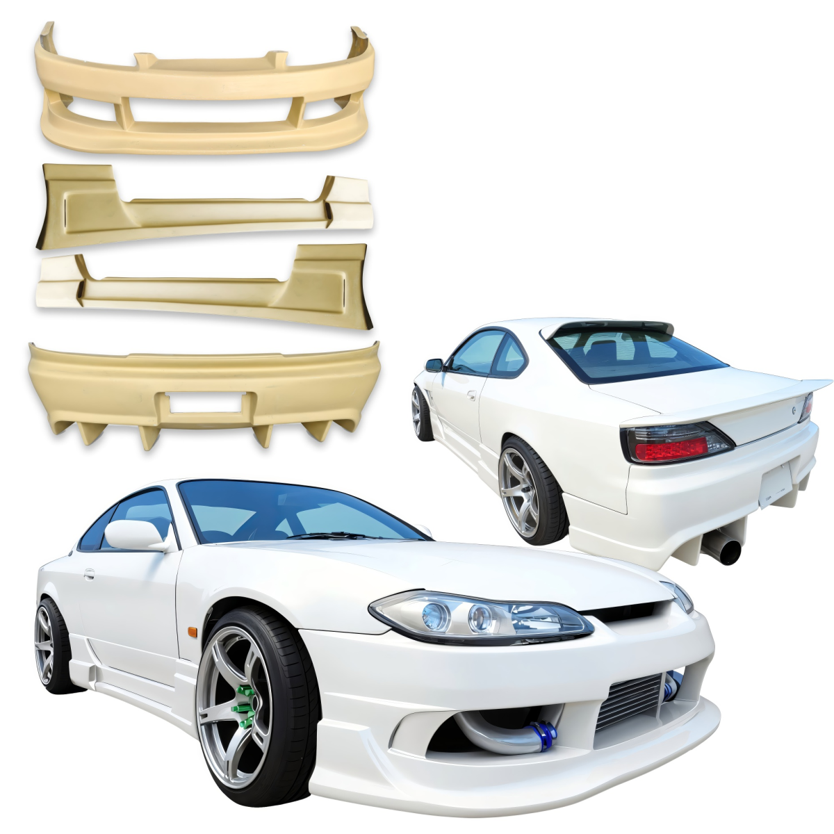 Modify your Nissan Silvia 1999 with our Exterior/Complete Body Kits - 