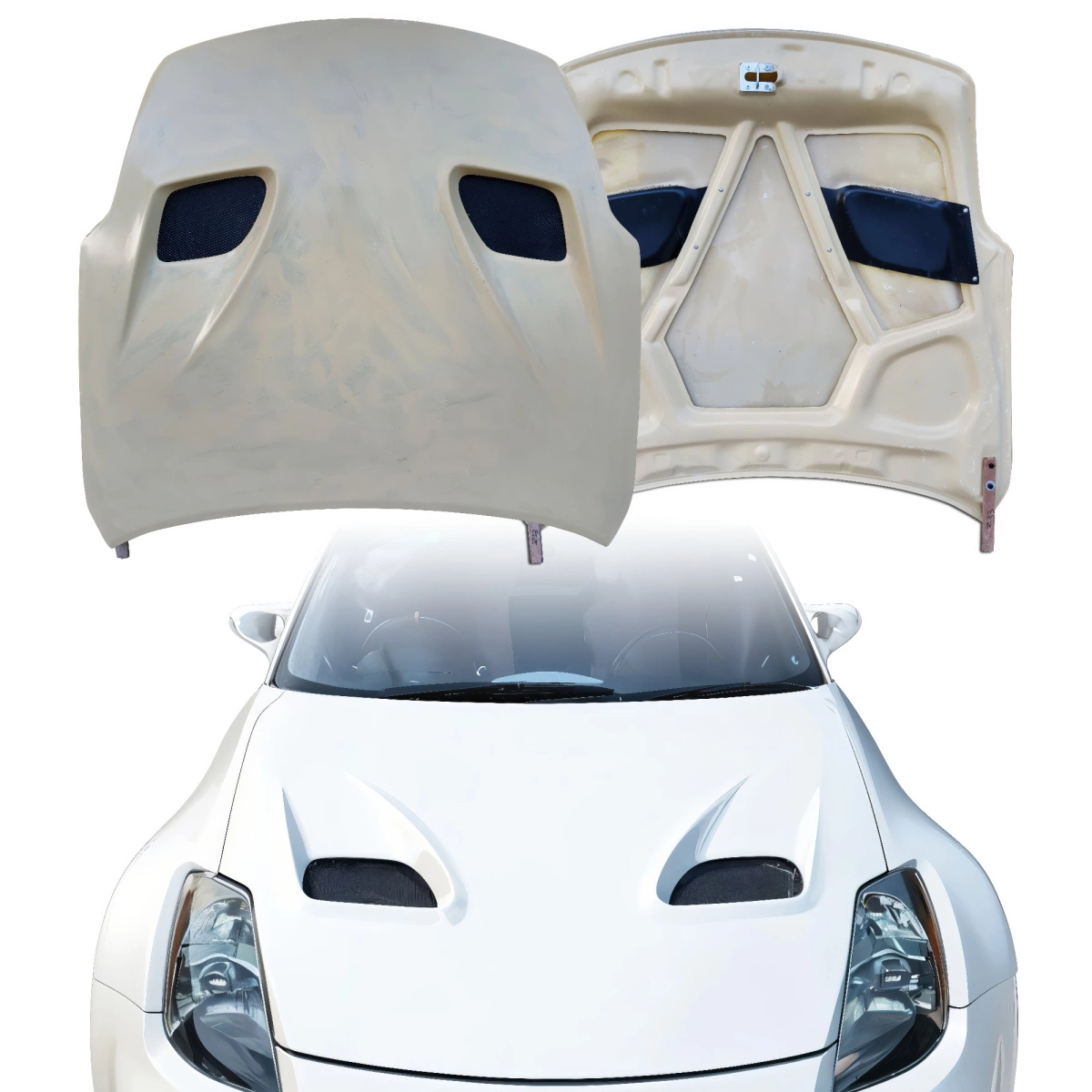 Modify your Nissan 350Z 2003 with our Exterior/Hoods - 1