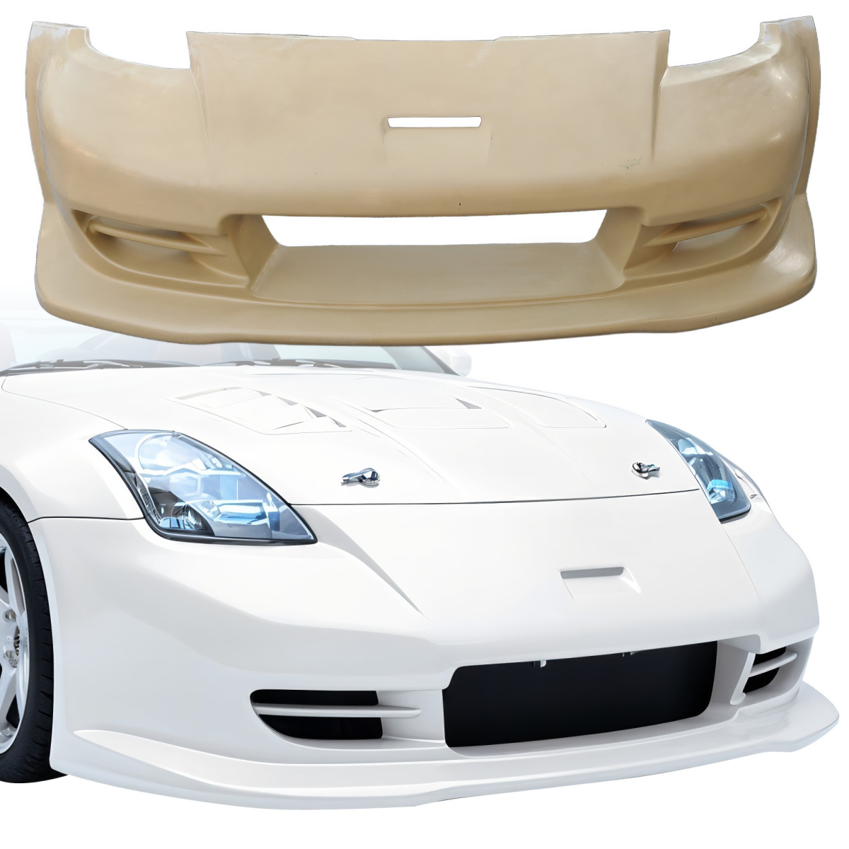 Modify your Nissan 350Z 2003 with our Exterior/Front Bumpers - 