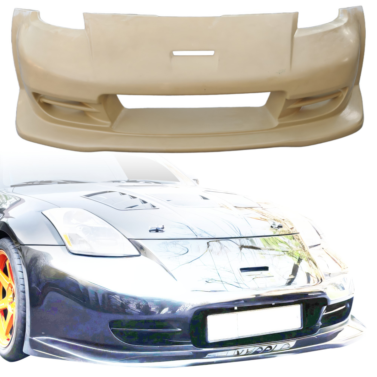 Modify your Nissan 350Z 2003 with our Exterior/Front Bumpers - 