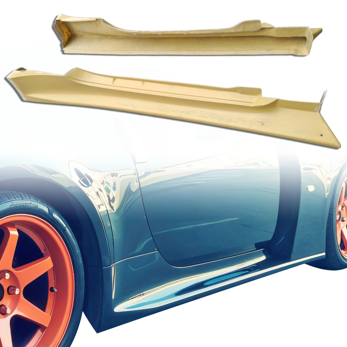 Modify your Nissan 350Z 2003 with our Exterior/Side Skirts - 9