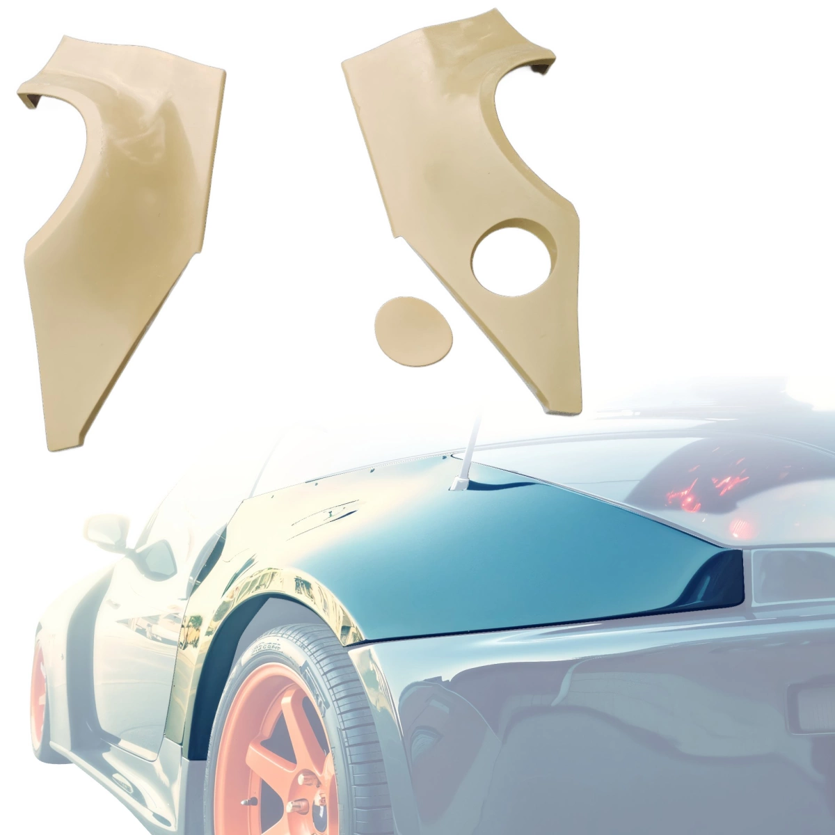 Modify your Nissan 350Z 2003 with our Exterior/Fenders - 7