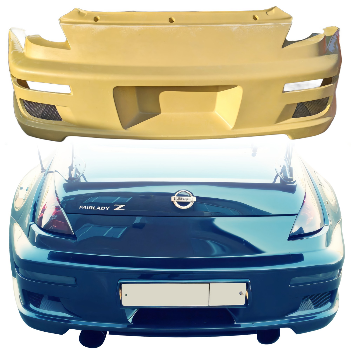 Modify your Nissan 350Z 2003 with our Exterior/Rear Bumpers -
