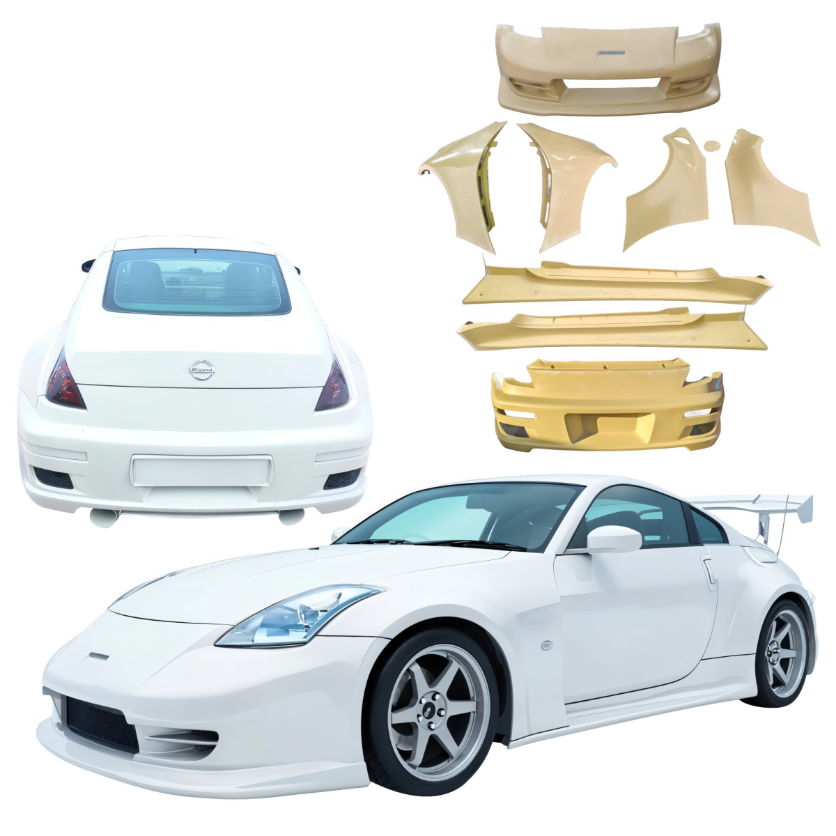 Modify your Nissan 350Z 2003 with our Exterior/Complete Body Kits -