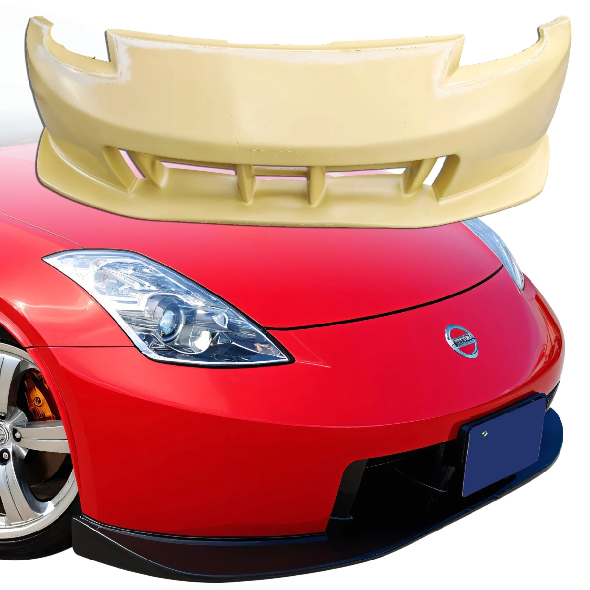 Modify your Nissan 350Z 2003 with our Exterior/Front Bumpers - 4