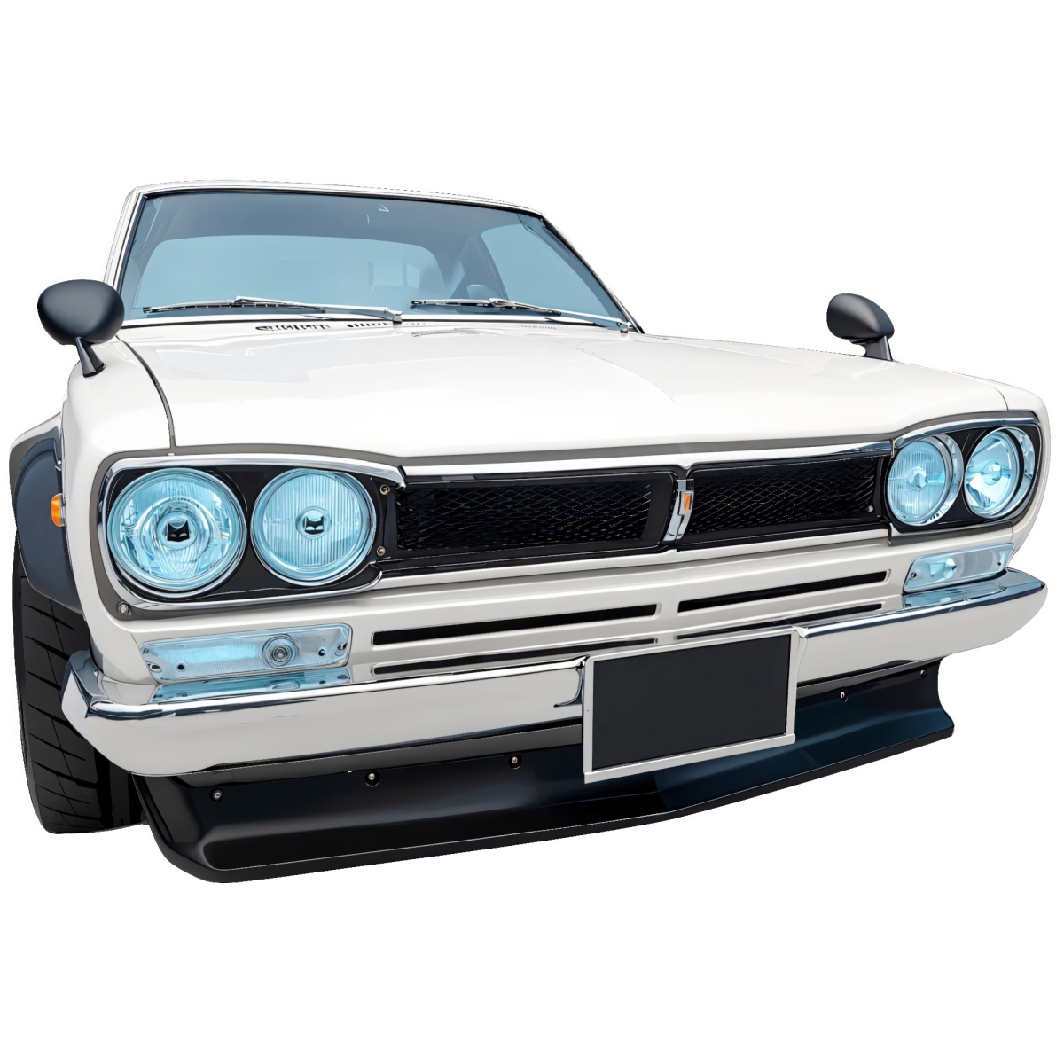 Modify your Nissan Skyline 1971 with our Exterior/Front Lips -
