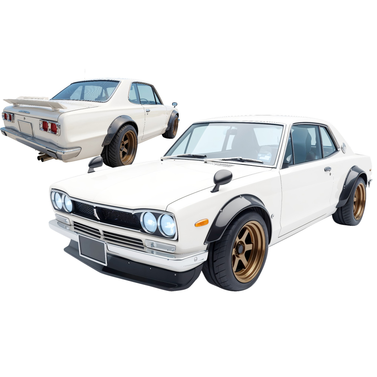 Modify your Nissan Skyline 1971 with our Exterior/Complete Body Kits -