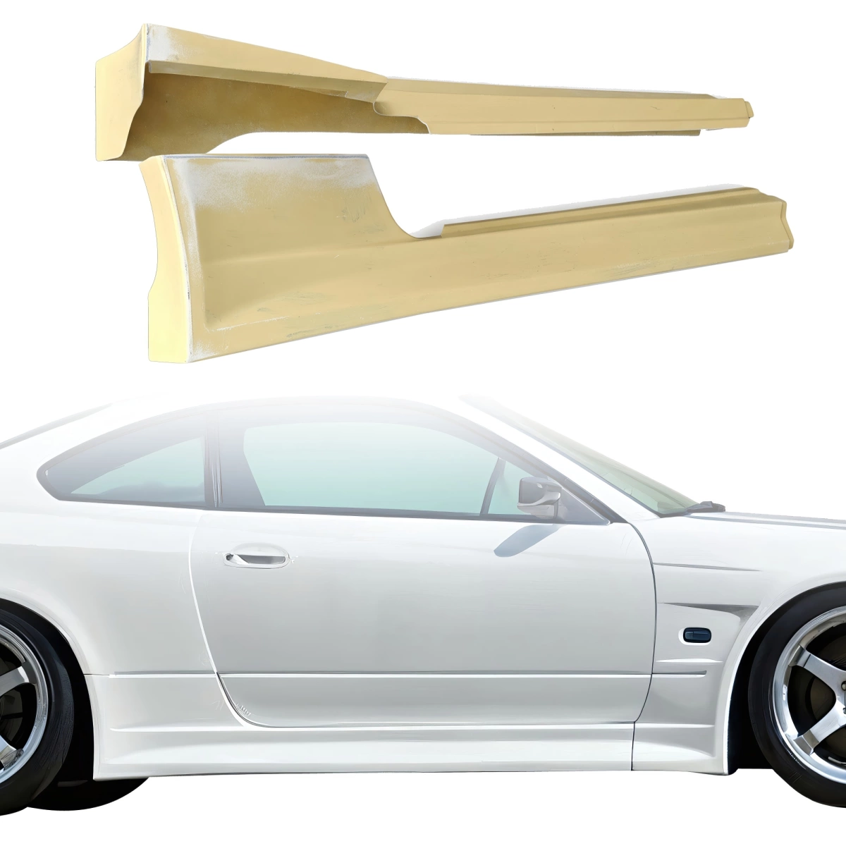 Modify your Nissan Silvia 1999 with our Exterior/Side Skirts - 1