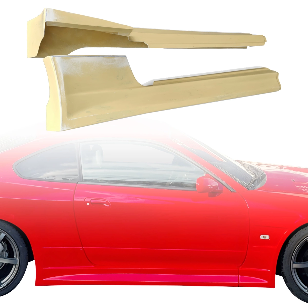 Modify your Nissan Silvia 1999 with our Exterior/Side Skirts - 7