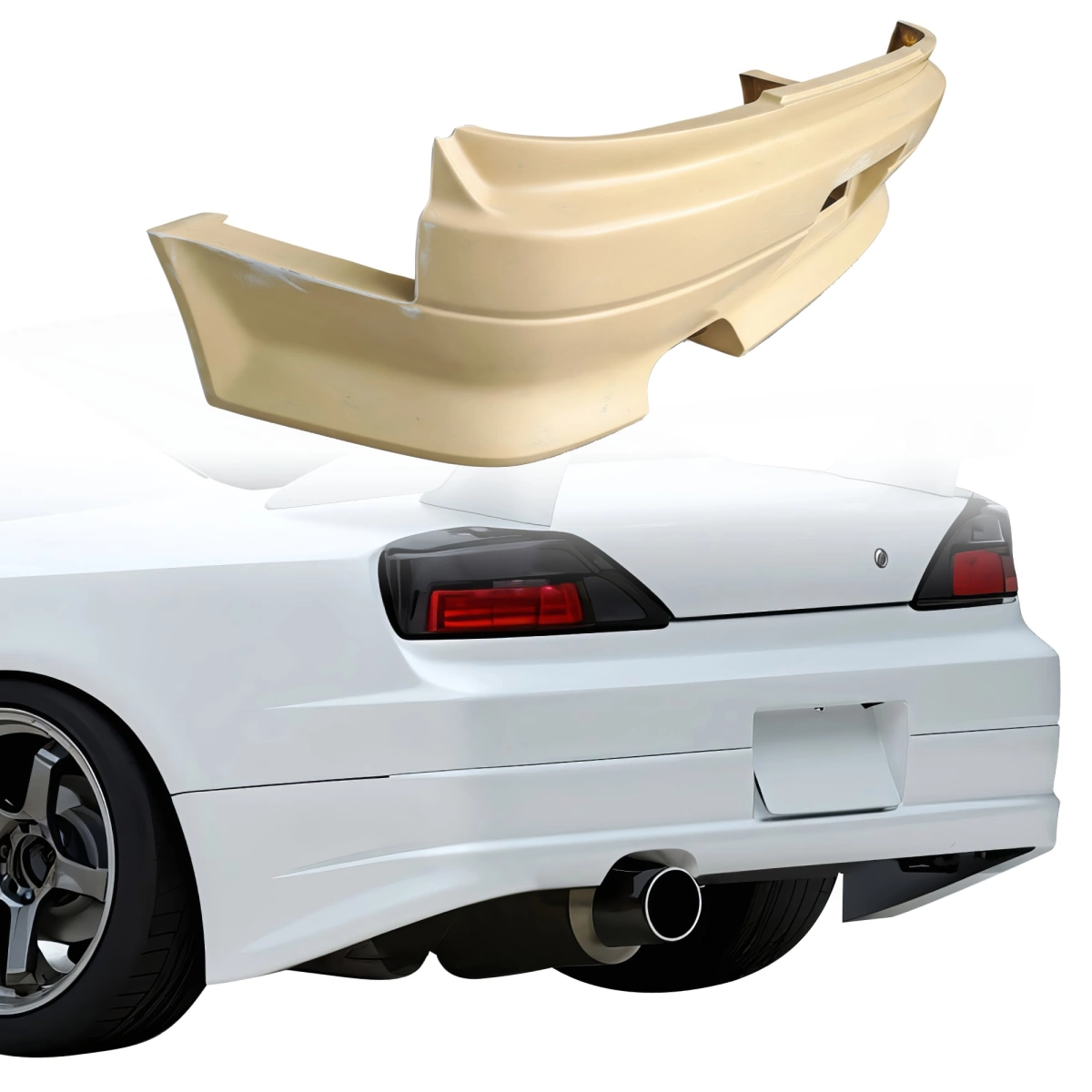 Modify your Nissan Silvia 1999 with our Exterior/Rear Bumpers - 1