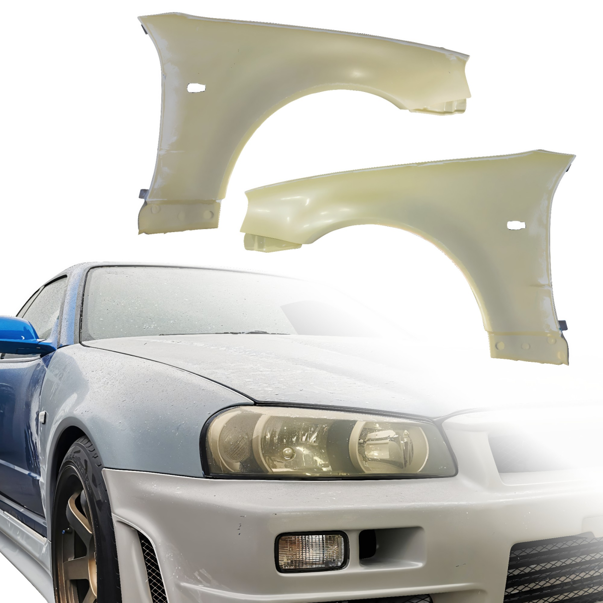 Modify your Nissan Skyline (R34) GTR 1999 with our Exterior/Fenders -