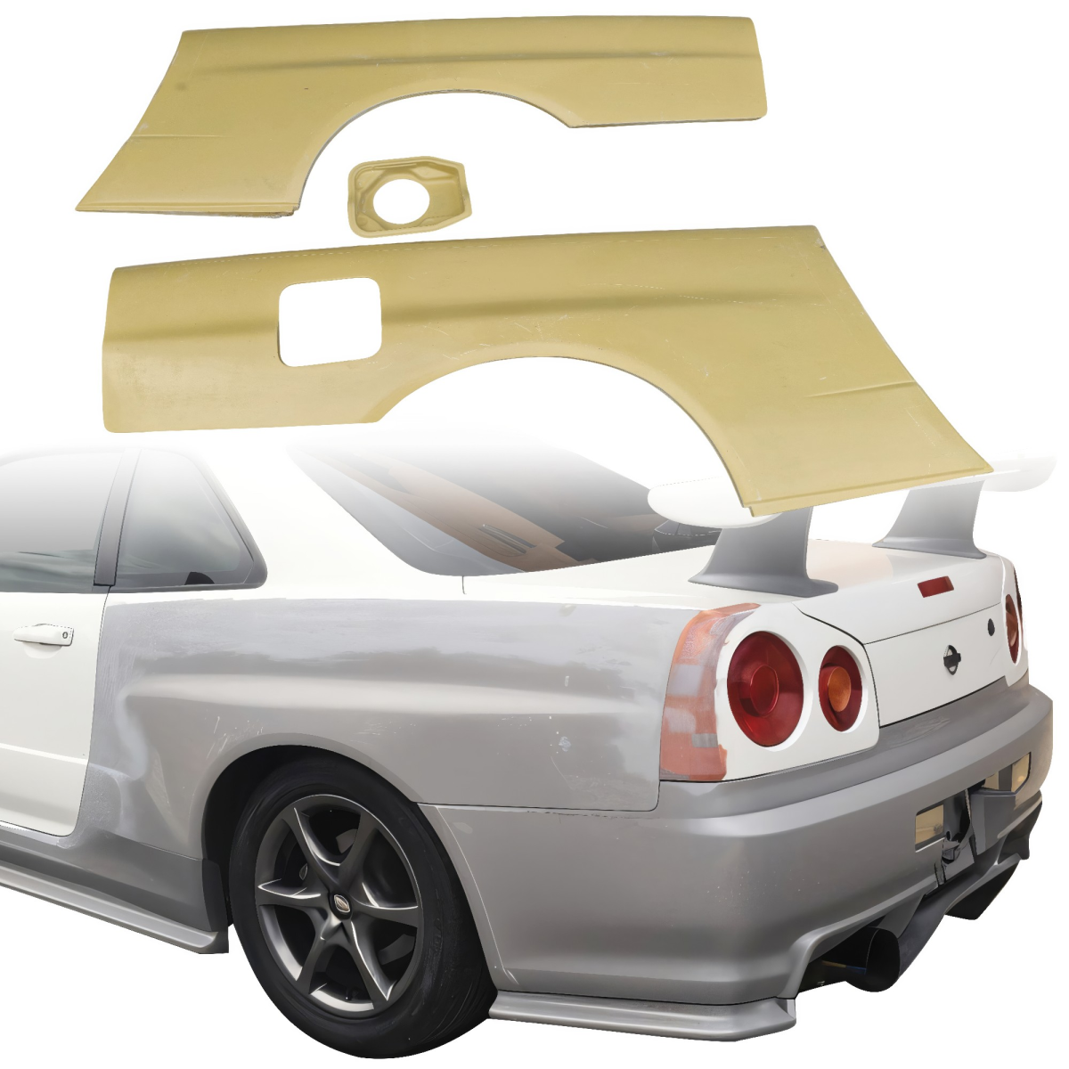 Modify your Nissan Skyline (R34) GTT 1999 with our Exterior/Fenders -